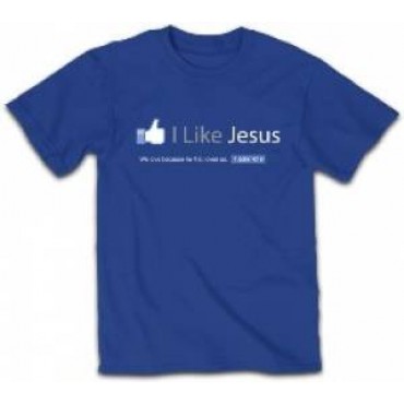 T-Shirt: I Like Jesus X-LARGE - Kerusso